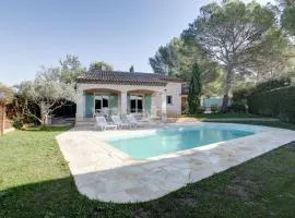 villa de charme, 8 pers, climatisée, piscine chauffée, calme garanti