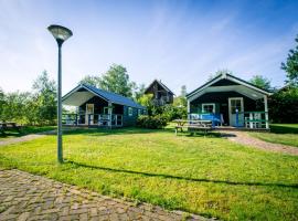 Cozy chalet with a dishwasher, in a holiday park in a natural environment，IJhorst的飯店