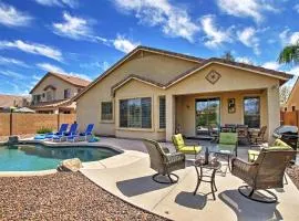 Queen Creek Home Private Pool and Golf Course View!