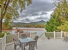 Lakefront Hiawassee Home with Boat Dock and Hot Tub!