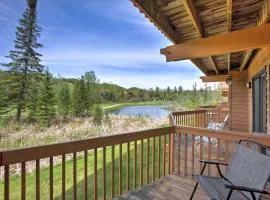 Condo on First Green with Deck at Schuss Mountain!