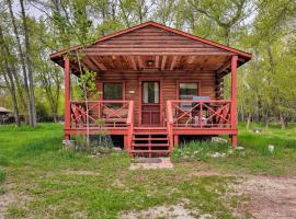 Cozy Colorado Cabin with Deck, Grill and River Access!, casa de campo em Buena Vista