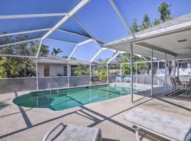 Breezy Marco Island Home with Pool - Walk to Beach!, hotel in Marco Island