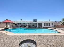 Lake Havasu Home Heated Pool, 1 Mi to Lake and Town