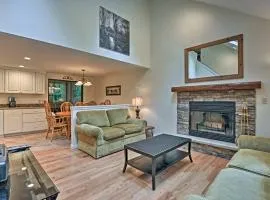 Deck and Fire Pit Pocono Lake Home Near Skiing!