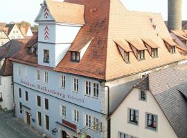 Hotel Altes Brauhaus garni, hotel in Rothenburg ob der Tauber