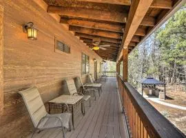 Spacious Pinetop-Lakeside Home with Hot Tub on 1 Acre