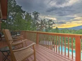 Cleveland Cabin with Pool, Hot Tub and Mountain Views!