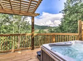 Hot Tub and Loft Mountain-View Sevierville Cabin