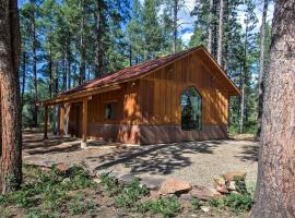 Semi-Private Mancos Cabin on 80 Acres with Mtn View!, hotel with parking in Dolores