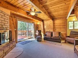 Cabin with Deck and Hot Tub Walk to Big Bear Lake!