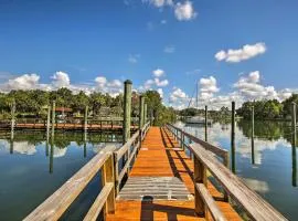 7 Mi to Gulf Home with Dock Access in Crystal River