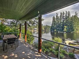 Lakefront Olympia Home with Private Dock and Views!, hotel with parking in Olympia