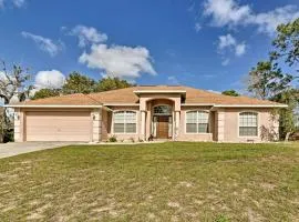 Bright Spring Hill Home 5 Mi to Weeki Wachee Park