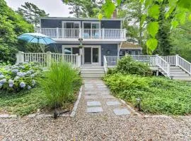 Mashpee House with Wraparound Deck Steps to Beach!