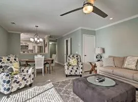 Updated Hilton Head Condo Balcony, Walk to Beach