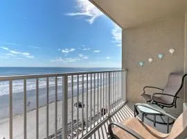 Oceanfront Daytona Beach Studio with Balcony!