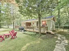 Pine Cottage Duplex with Deck Walk to State Park!