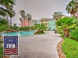 Oceanfront Galveston Condo Balcony and Pool Access!