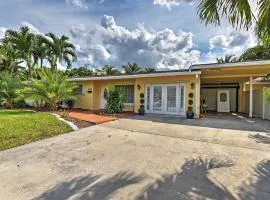 Fishing Dock & Canal Views: Fort Lauderdale Home!