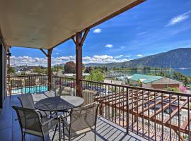Modern Manson Condo with Pool and Lake Chelan Views!, lodging in Manson