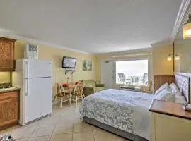 Daytona Beach Studio with Oceanfront Balcony and Pool!