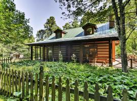 Black Mountain Cabin with Screened Porch and Views!, hotel in Black Mountain