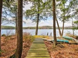 Lakeside Francestown Home with Private Dock and Porch!