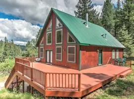 Cloudcroft Home with Spacious Stargazing Deck!