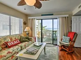 Ocean-View Condo with Deck, Steps to Carolina Beach!