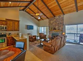 Steps to Golf Course Condo with Grill in Pinetop!