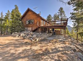 5-Acre Allenspark Cabin with Rocky Mntn Views and Pond, hotel in Allenspark