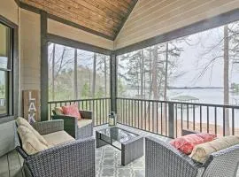 Lake Keowee Home with Balcony and Boat Dock!