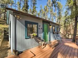 Ruidoso Cabin with Decks about 1 Mi to Downtown!