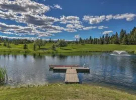 Quiet Trego Resort Home with Lake, Pavilion and Trails