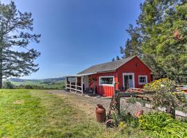 Moonview Ranch on 20 Acres in Sonoma County!, cabana o cottage a Sebastopol
