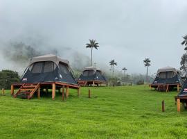 Refugio Nidos del Condor Cocora, luxury tent in Salento