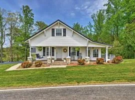 Dobson Farmhouse with Wraparound Porch and Fire Pit!