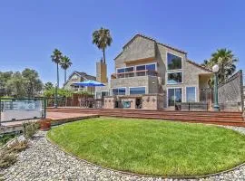 Waterfront Discovery Bay Home Outdoor Bar and Dock