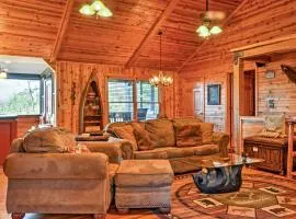 Rustic Cabin with Hot Tub 2 Mi to Unicoi State Park