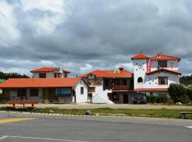 Quilotoa Green Lake, hotel with parking in Quilotoa