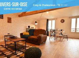 LE TOIT D'AUVERS - T2- 2e étage, apartamento en Auvers-sur-Oise