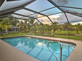 Port St Lucie Home with Lanai and Private Pool, готель у місті Walton