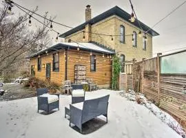 Historic Michigan Farmhouse with Grill and Fire Pit!