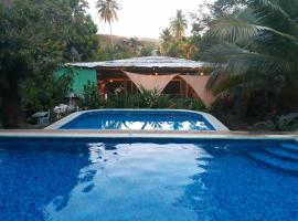 Hammock plantation, hotel en El Zonte