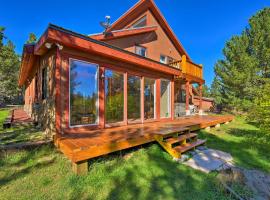 Angel Fire Mountain Cabin w/ Hot Tub & Sauna!, Hotel in Angel Fire