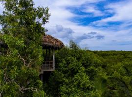 Mermaid Cabana and Tree Houses, chalet a Tangalle