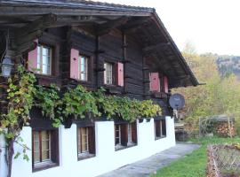 Chalet Bergwelt - Panoramic view, cottage in Frutigen