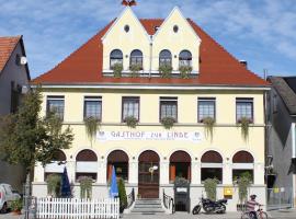 Gasthof zu Linde, hotel i Stetten am Kalten Markt