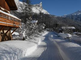 Face Mont-Blanc, apartament a Passy